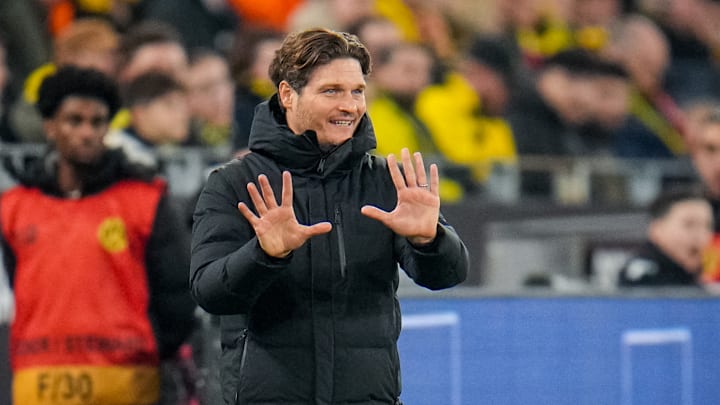 Kann personell fast aus dem Vollen schöpfen: Edin Terzic Kann personell fast aus dem Vollen schöpfen: Edin Terzic