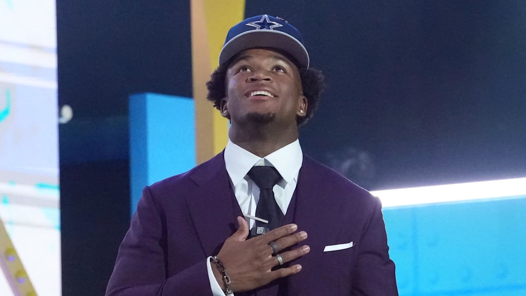 New Dallas Cowboys defensive back Caleb Downs