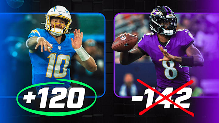 The Chargers will face the Ravens in a battle between Jim and John Harbaugh.