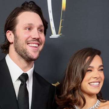 Josh Allen and Hailee Steinfeld