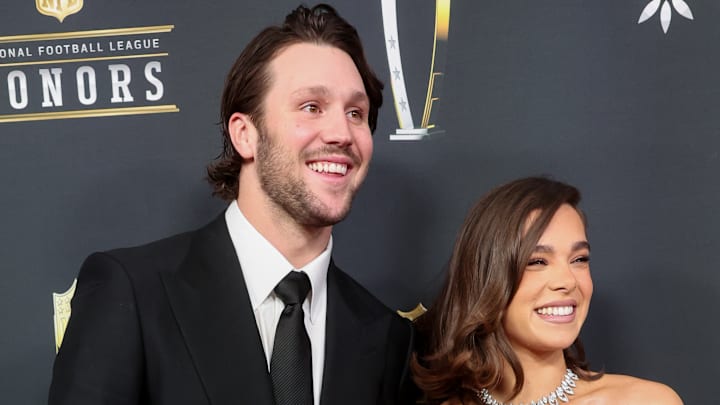 Josh Allen and Hailee Steinfeld Josh Allen and Hailee Steinfeld