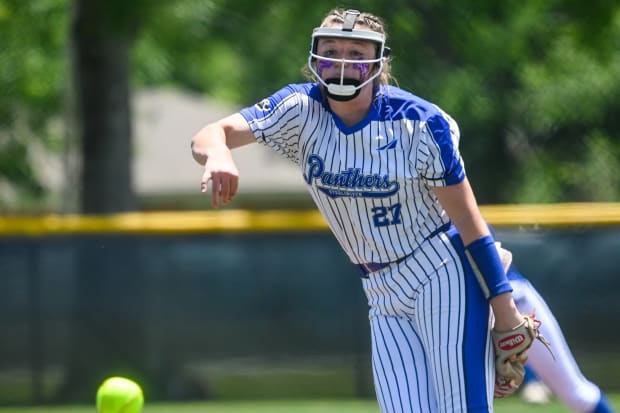 Sterlington pitcher Maddie Taylor 