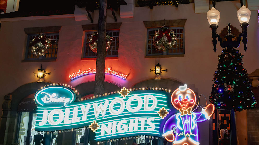 Jollywood Nights sign at Hollywood Studios