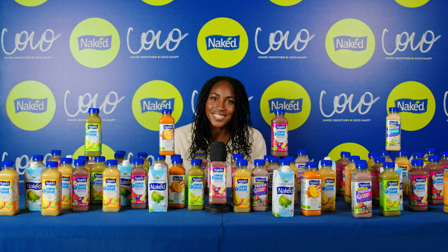 Coco Gauff teams up with Naked for latest endorsement deal