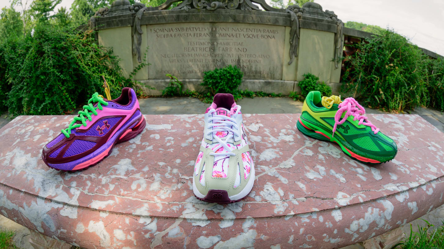 Under Armour s Hottest Sneaker Gives Flowers to Washington D.C