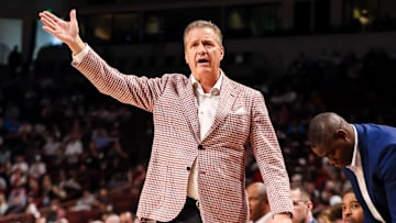 Arkansas Razorbacks head coach John Calipari