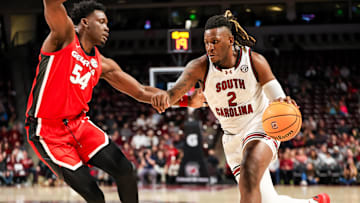 South Carolina basketball big man BJ Mack