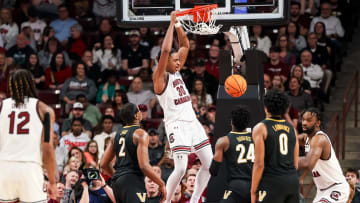 South Carolina basketball freshman forward Collin Murray-Boyles