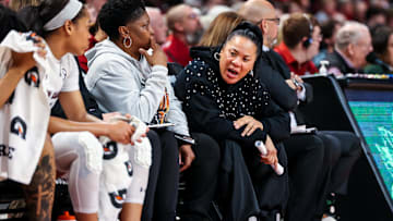 South Carolina basketball coach Dawn Staley