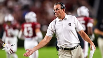 South Carolina football coach Shane Beamer