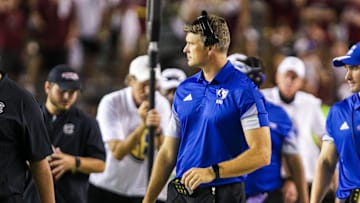 Sep 4, 2021; Columbia, South Carolina, USA; Eastern Illinois Panthers head coach Adam Cushing