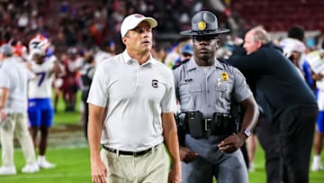 Oct 14, 2023; Columbia, South Carolina, USA; South Carolina Gamecocks head coach Shane Beamer walks off the field following a loss to the Florida Gators at Williams-Brice Stadium. Mandatory Credit: Jeff Blake-USA TODAY Sports
