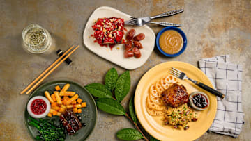 Alaska Airlines Spring Menu from Chef Brandon Jew