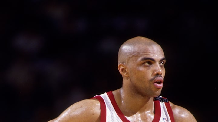 Unknown date; Philadelphia, PA, USA; FILE PHOTO; Philadelphia 76ers forward Charles Barkley (32) in action against the Chicago Bulls at the Spectrum. Mandatory Credit: Imagn Images Unknown date; Philadelphia, PA, USA; FILE PHOTO; Philadelphia 76ers forward Charles Barkley (32) in action against the Chicago Bulls at the Spectrum. Mandatory Credit: Imagn Images