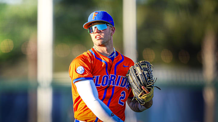 Ty Evans, seen here in the Florida Gators win over Jacksonville, hit a grand slam in the series opener against South Carolina on Friday. Ty Evans, seen here in the Florida Gators win over Jacksonville, hit a grand slam in the series opener against South Carolina on Friday.
