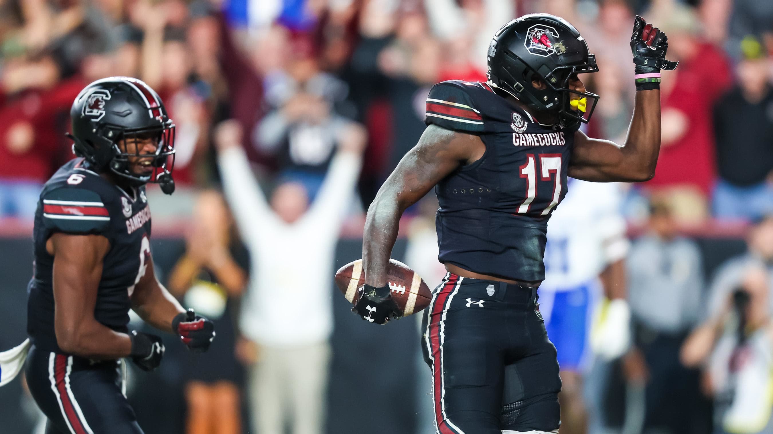 South Carolina Gamecocks wide receiver Xavier Legette