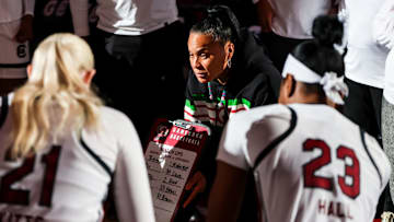 South Carolina basketball coach Dawn Staley