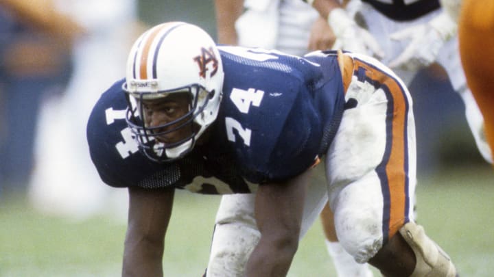 Auburn Tigers defensive lineman Tracy Rocker was a three-time All-American and Outland Trophy Winner