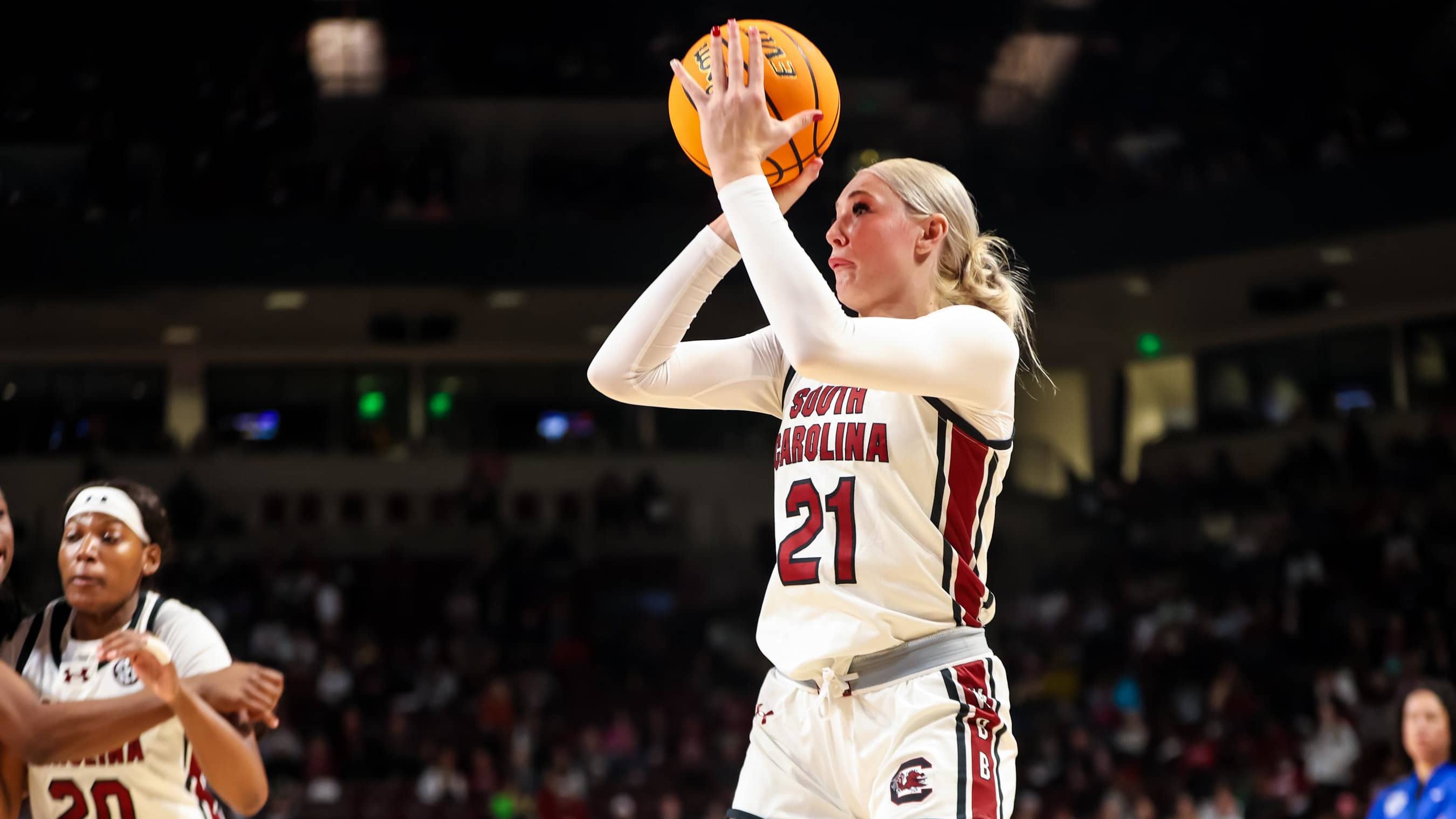 Chloe Kitts is emerging as South Carolina women's basketball's next star
