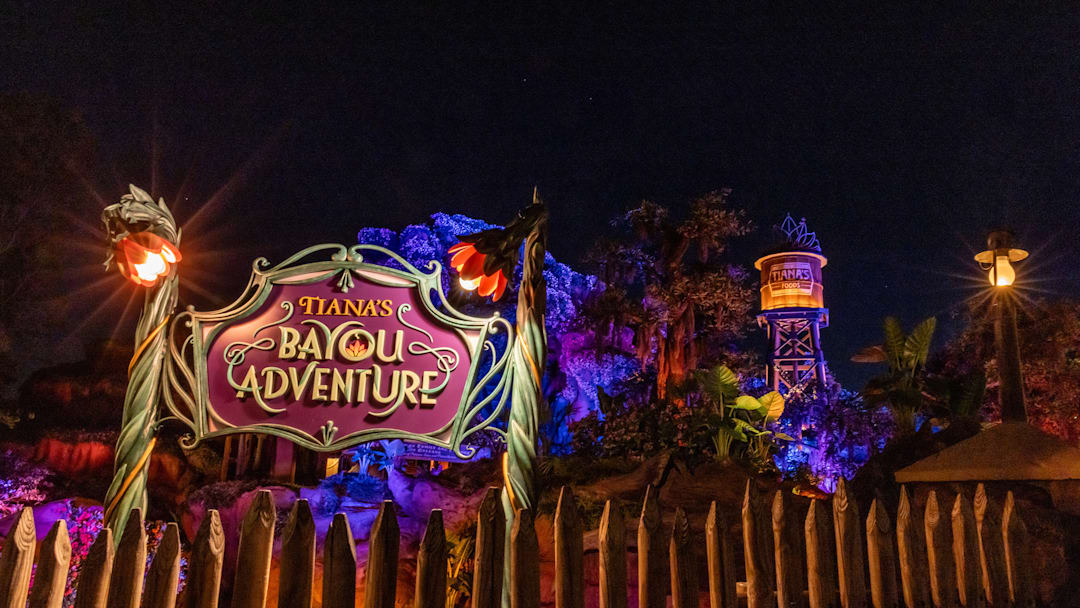 “Drop on in” with Princess Tiana this summer as Tiana’s Bayou Adventure opens in Magic Kingdom Park on June 28. The new attraction at Walt Disney World Resort in Lake Buena Vista, Fla., invites guests to join beloved characters and all-new friends on a thrilling adventure, all set against the music and excitement of a New Orleans celebration. (Olga Thompson, Photographer)