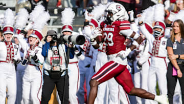 South Carolina football defensive back David Spaulding back in 2021
