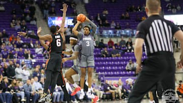 TCU's Vasean Allette beats Oklahoma State on incredible game-winning 3-pointer.
