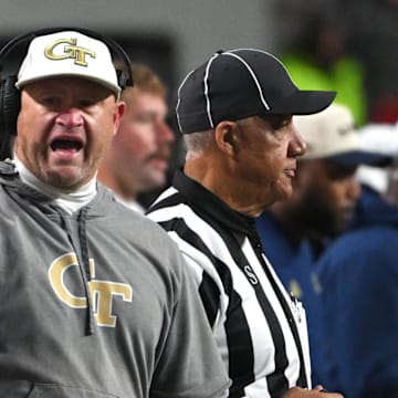 Georgia Tech Yellow Jackets head coach Brent Key was not feeling enthusiastic after their narrow win over Boston College. 