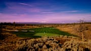 The view from behind the 10th green at Brasada Ranch.