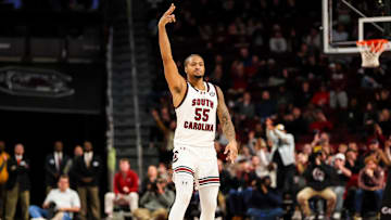 South Carolina basketball guard Ta'Lon Cooper