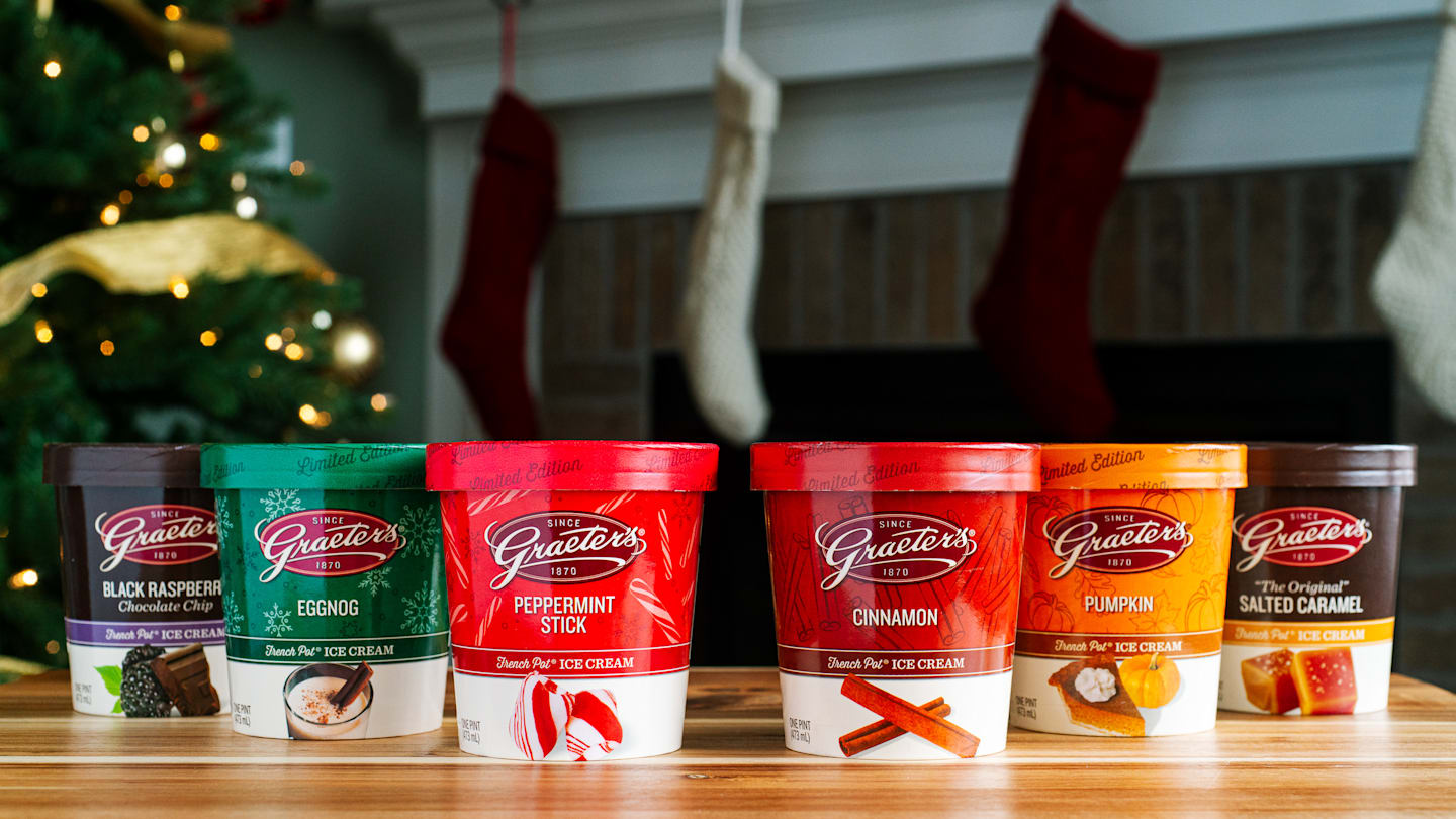 Graeter’s Ice Cream shares its limitedtime holiday flavors (and we're