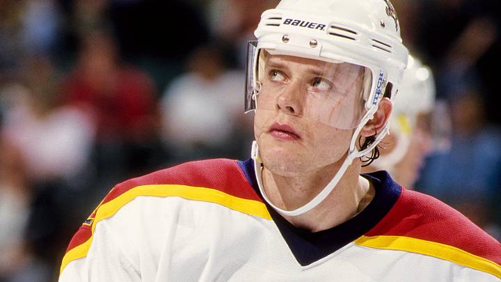 Feb 3, 1999; Miami, FL; USA; FILE PHOTO; Florida Panthers forward Pavel Bure (10) on the ice against the Toronto Maple Leafs at the Miami Arena. Mandatory Credit: RVR Photos-Imagn Images