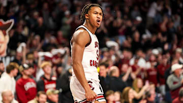 South Carolina basketball guard Meechie Johnson