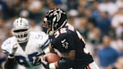 Atlanta Falcons running back Jamal Anderson