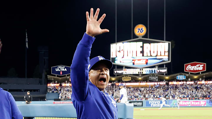 National League Championship Series - Milwaukee Brewers v Los Angeles Dodgers - Game Four