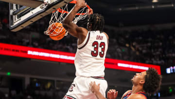 Former South Carolina basketball center Josh Gray