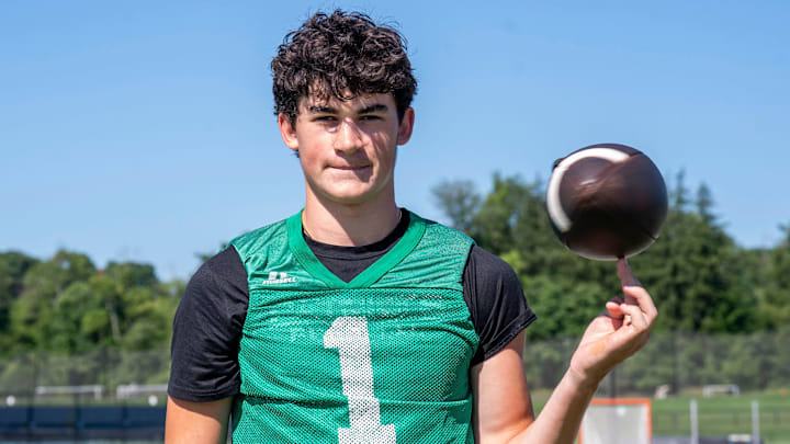Xavier Stearn, a Rutgers commit, will look to make big plays during his senior season at Germantown Academy. Xavier Stearn, a Rutgers commit, will look to make big plays during his senior season at Germantown Academy.