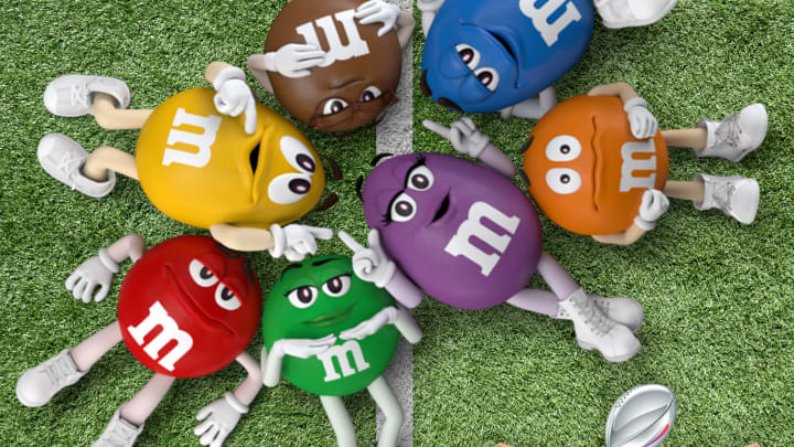 M&M's Superbowl Commercial Image. Image Credit to M&M's. 