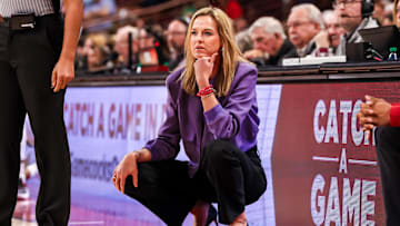 Oklahoma Sooners head coach Jennie Baranczyk