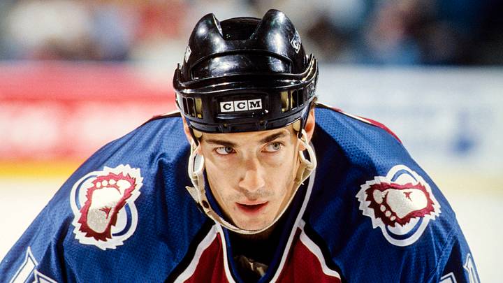 Colorado Avalanche forward Joe Sakic Credit: RVR Photos-USA TODAY Sports Colorado Avalanche forward Joe Sakic Credit: RVR Photos-USA TODAY Sports