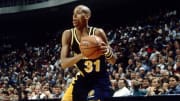 Unknown date; Miami, FL, USA; FILE PHOTO; Indiana Pacers guard Reggie Miller (31) in action against