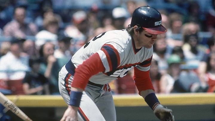 Unknown date and unknown location; USA, FILE PHOTO; Chicago White Sox catcher Carlton Fisk in action. Mandatory Credit: Malcolm Emmons-USA TODAY Network.