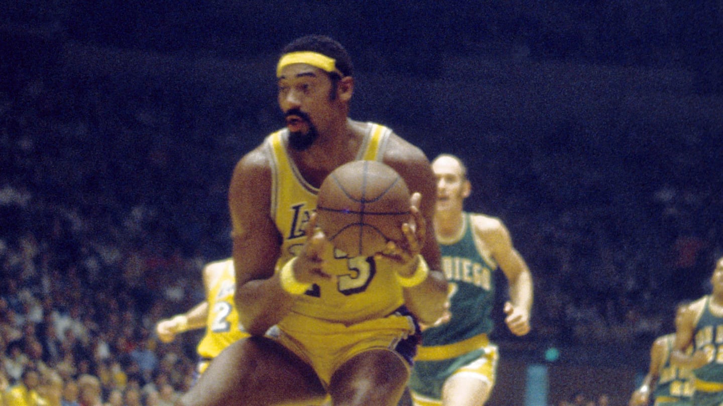 Kansas Basketball Great Wilt Chamberlain Named Top 10 NBA Player of All Time