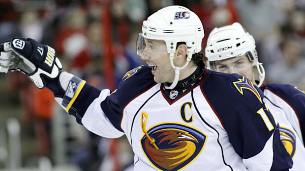 Atlanta Thrashers forward Ilya Kovalchuk