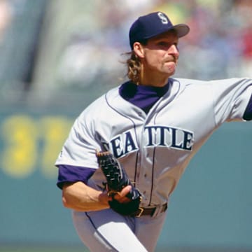 Former Seattle Mariners pitcher Randy Johnson.