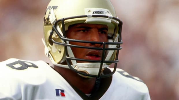 Central Florida quarterback Duante Culpepper (8) in action against the Purdue Boilermakers 