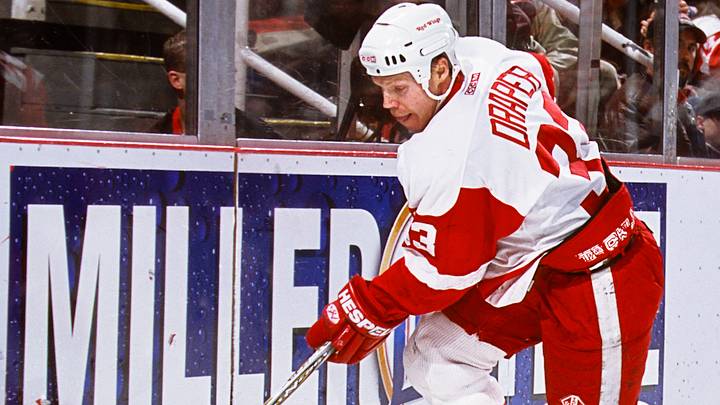 Detroit Red Wings right wing Kris Draper. Credit: Lou Capozzola-USA TODAY NETWORK