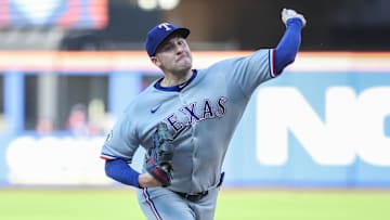 Texas Rangers starting pitcher Patrick Corbin (46) at Citi Field.