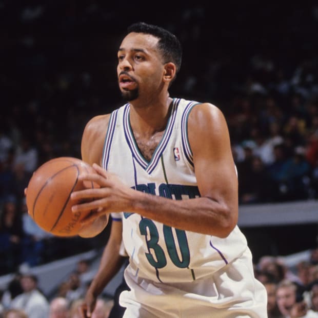 Charlotte Hornets shooting guard Dell Curry