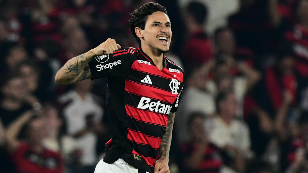Pedro abriu o placar aos 15 segundos e foi eleito o craque do jogo pela transmissão oficial