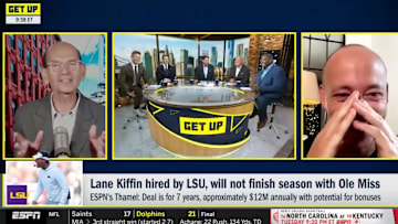 Paul Finebaum cracked everyone up by talking about Jimmy Sexton on ‘Get Up.'